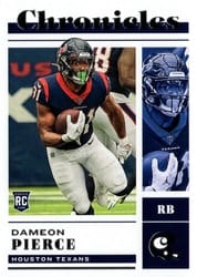 2022 Panini Chronicles Base Set Dameon Pierce #35 card