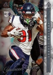 2022 Panini Chronicles Luminance Update Rookies Dameon Pierce #215 card