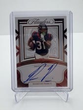 2022 Panini Flawless Rookie Shadow Signatures Dameon Pierce #RSS-DP card