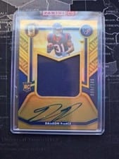 2022 Panini Gold Standard Rookie Jersey Autographs Dameon Pierce #RAJ-DPI card