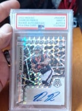 2022 Panini Mosaic Rookie Autographs Mosaic Dameon Pierce #RAM-DP card