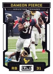 2023 Score Base Set Dameon Pierce #2 card