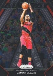2018-19 Panini Prizm All Day Damian Lillard #25 card