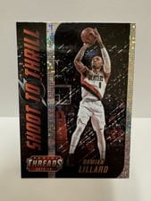 2018 Panini Threads Shoot to Thrill Damian Lillard #14 card