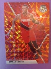 2019 Panini Mosaic Damian Lillard #5 card