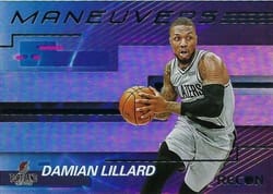 2020-21 Panini Recon Maneuvers Damian Lillard #22 card