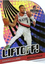 2020-21 Panini Revolution Liftoff! Damian Lillard #9