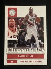 2021-22 Panini Chronicles Base Set Damian Lillard #11 card