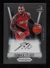 2021-22 Panini Prizm Flashback Signatures Damian Lillard #FS-DLL card