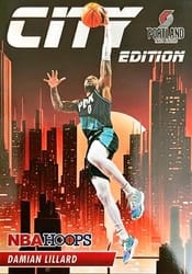 2023-24 Hoops City Edition Damian Lillard #10 card
