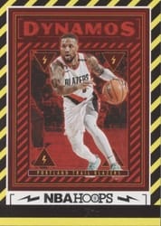 2023-24 Hoops Dynamos Damian Lillard #4 card