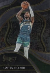 2023-24 Panini Select Base Set Damian Lillard #263 card