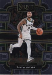 2023-24 Panini Select Base Set Damian Lillard #63 card
