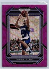 2023 Panini Prizm Draft Picks Damian Lillard #89 card