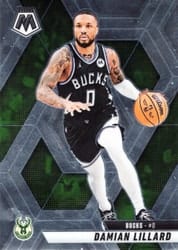2024-25 Panini Mosaic Base Set Damian Lillard #155 card