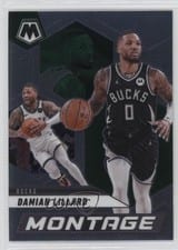 2024-25 Panini Mosaic Montage Damian Lillard #14 card