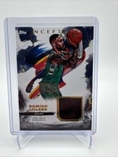 2024-25 Topps Inception Relic Cards Damian Lillard #REC-DL card