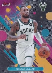 2025-26 Finest Base Set Damian Lillard #44 card