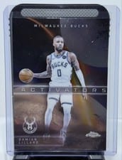 2025-26 Topps Chrome Activators Damian Lillard #AC-9 card