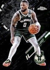 2025-26 Topps Chrome Go Time Damian Lillard #GT-10 card