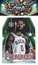 2025-26 Topps Holiday Evergreen Damian Lillard #EV-DL card