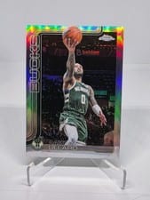 2025 Topps Chrome Damian Lillard Basketball Refractor #153 card