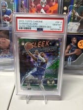 2025 Topps Chrome Sleek Finishers Damian Lillard #SF-9 card