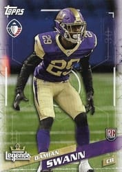 2019 Topps AAF Base Set Damian Swann #17 card