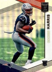 2019 Donruss Elite Base Set Damien Harris #113 card