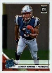 2019 Donruss Optic Base Set Damien Harris #159 card