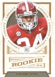 2019 Panini Legacy Base Set Damien Harris #150 card