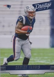 2019 Panini Prestige Base Set Damien Harris #257 card