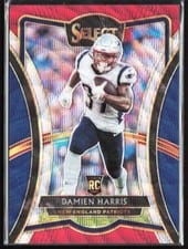 2019 Panini Select Damien Harris #180 card