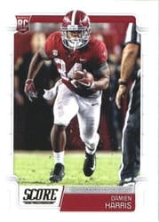 2019 Score Base Set Damien Harris #337 card