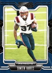 2021 Panini Playbook Base Set Damien Harris #79 card