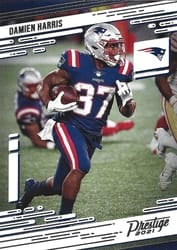 2021 Panini Prestige Base Set Damien Harris #116 card