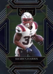 2021 Panini Select Base Set Damien Harris #224 card