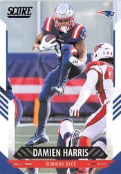 2021 Score Base Set Damien Harris #37 card
