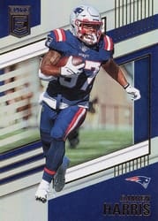 2022 Donruss Elite Base Set Damien Harris #54 card