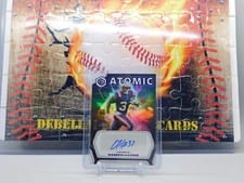 2022 Panini Elements Atomic Autographs Damien Harris #AA-DH card