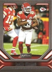 2019 Panini Playbook Base Set Damien Williams #39 card