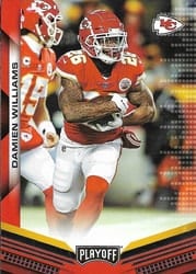 2019 Panini Playoff Base Set Damien Williams #80 card