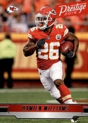 2019 Panini Prestige Base Set Damien Williams #45 card