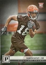 2018 Panini Base Set Damion Ratley #364 card