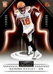 2018 Panini Playbook Base Set Damion Ratley #118 card