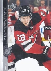 2020-21 Upper Deck Base Set Damon Severson #364 card