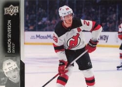 2021-22 Upper Deck Base Set Damon Severson #358 card