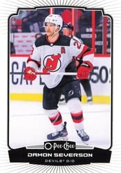 2022-23 O-Pee-Chee Base Set Damon Severson #245 card