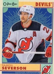 2022-23 O-Pee-Chee Retro Damon Severson #245 card