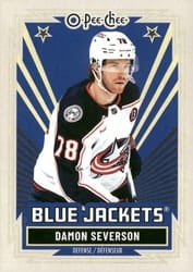 2025-26 O-Pee-Chee Base Retro Damon Severson #147 card